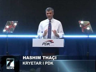 KONVENTA E PDK THACI MERR BEKIMIN PER MANDAT TJETER LAJM