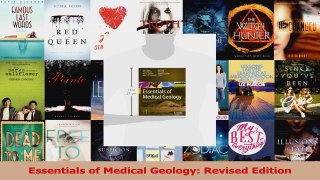 PDF Download  Essentials of Medical Geology Revised Edition PDF Full Ebook
