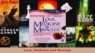 Read  Love Medicine and Miracles Ebook Free