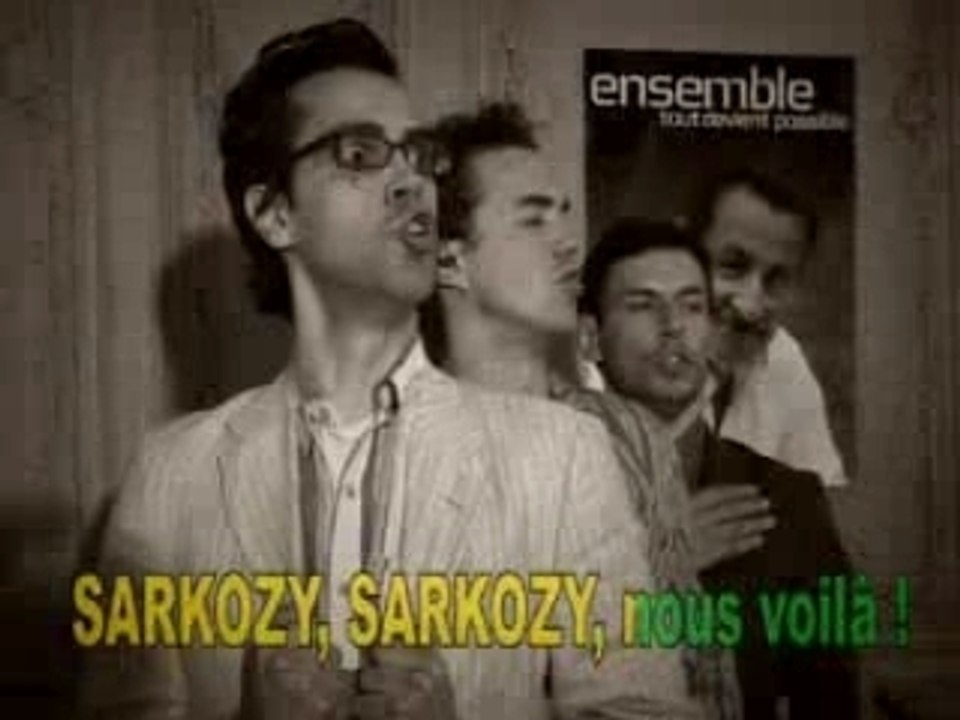 sarkozy nous voilà.