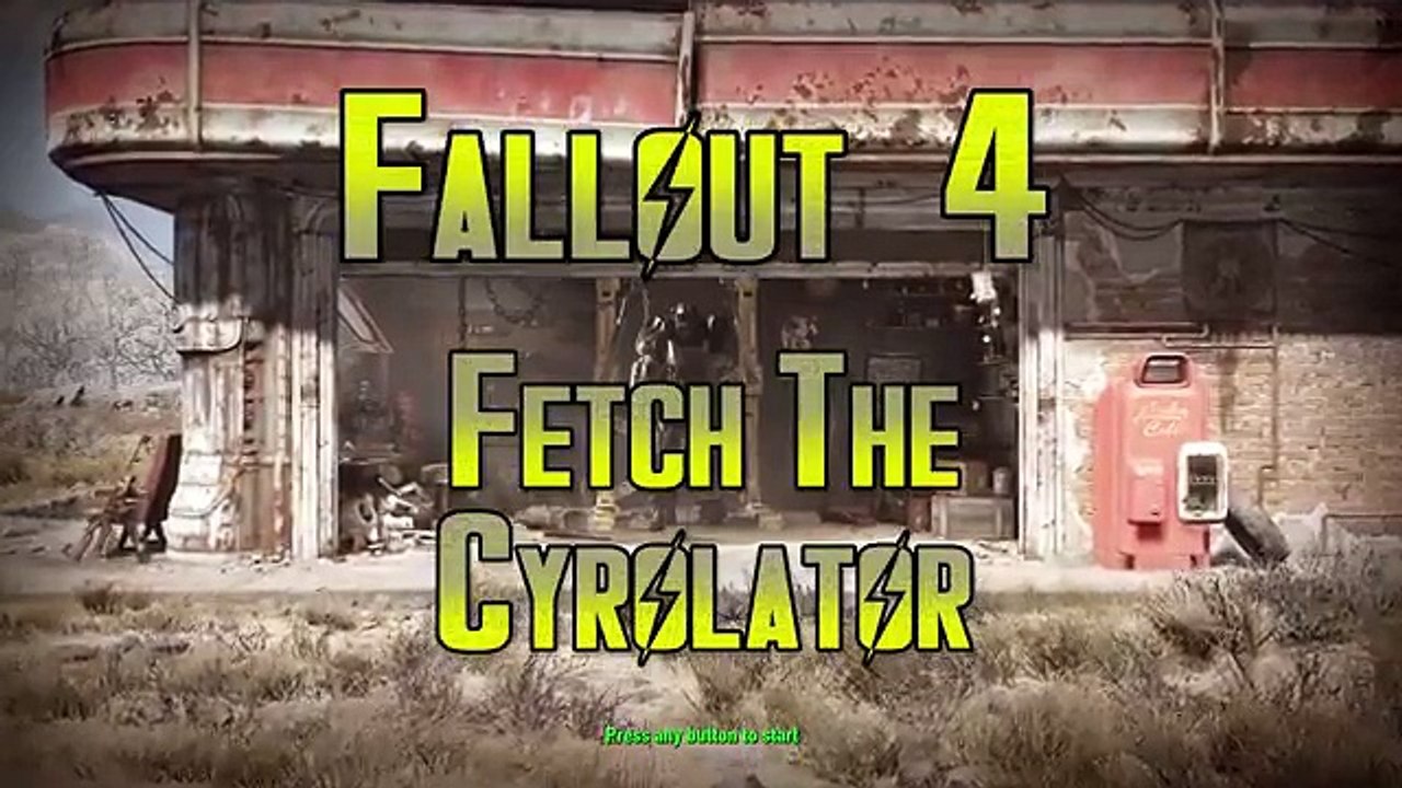 Fetch the Cryolator - Fallout 4