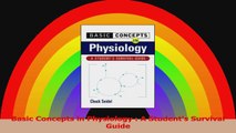 Basic Concepts in Physiology  A Students Survival Guide PDF