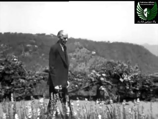 Quaid e Azam Rare Video of Spend time in Park like flowers walking etc...Great Legend