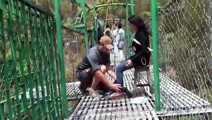 Bunjee Jumping in Nepal, Nepal Bunjee Jump, LRTE Bunjee Jump, Bungy, Bungee Jump