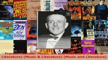 Download  Francis Poulenc Music Art and Literature Music  Literature Music  Literature Music PDF Online