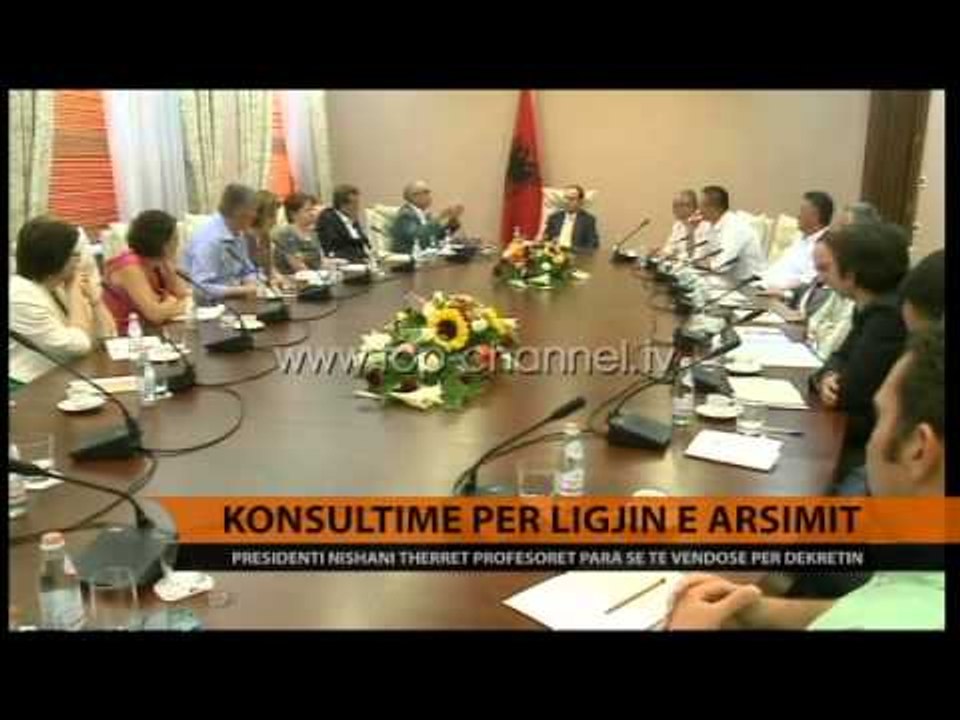 Ligji për arsimin e lartë, Nishani: Cënon autonominë  - Top Channel Albania - News - Lajme