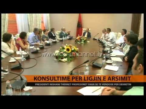 Ligji për arsimin e lartë, Nishani: Cënon autonominë - Top Channel Albania - News - Lajme
