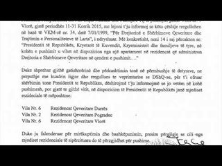 KORRESPONDENCA: SI U REFUZUA PRESIDENTI TE PUSHOJE NE VLORE E DHERMI
