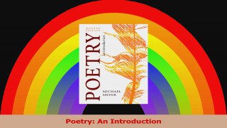 Read  Poetry An Introduction PDF Free