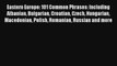 Eastern Europe: 101 Common Phrases: Including Albanian Bulgarian Croatian Czech Hungarian Macedonian
