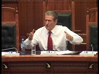 HORROR NE PARLAMENT FJALIM NEKROLOGJIK I KRYEMINISTRIT BERISHA LAJM