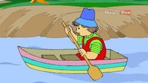 Row Row Row Your Boat English Nursery Rhymes Cartoon/Animated Rhymes For Kids