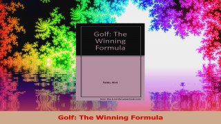 Golf The Winning Formula Download