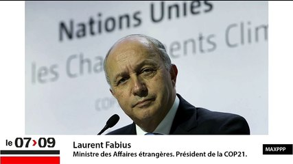 Laurent Fabius : "Tout le travail de la première semaine va être de réduire le nombre d'options possibles"