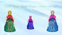 The Frozen Finger Family Queen Elsa and Anna Family Cartoon Animation Nursery Rhymes Krist catoonTV!