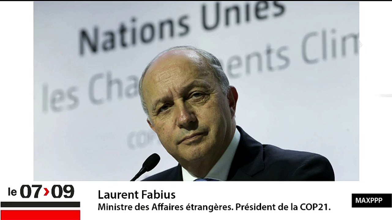 Laurent Fabius : "Si on arrive à une transition politique il peut tout à fait y avoir des actions communes contre Daech"