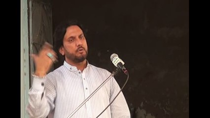 Zakir Iqbal Shah of Bujar  majlis at 2 june 2015 at Shahkot