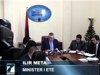 PROGRES RAPORTI ILIR META E KTHEN NE UDHERREFYES PER MINISTRINE LAJM
