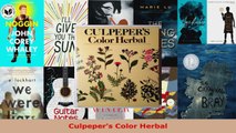 Read  Culpepers Color Herbal EBooks Online