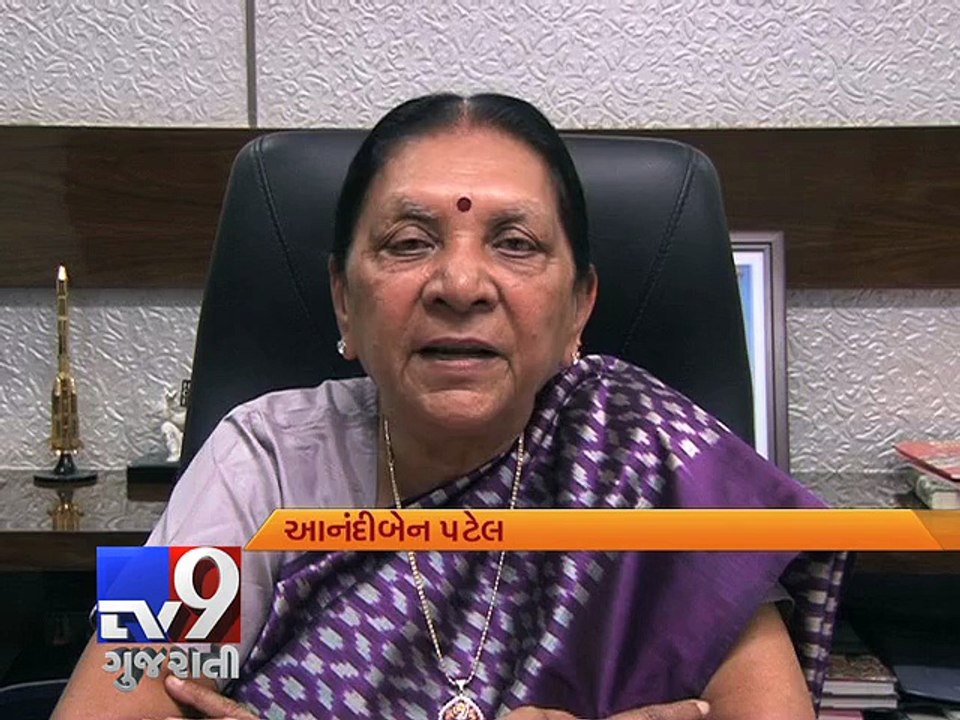 CM Anandiben Patel thanks voters of Gujarat for peaceful local polls - Tv9 Gujarati