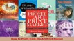 Read  How to Profit from the Art Print Market EBooks Online