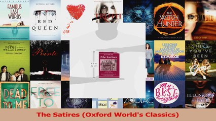 Read  The Satires Oxford Worlds Classics Ebook Free