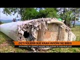 Deti nxjerr një krah avioni në breg - Top Channel Albania - News - Lajme
