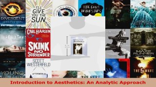 Read  Introduction to Aesthetics An Analytic Approach Ebook Free
