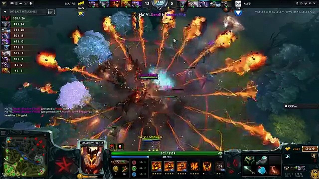 Dota 2 TI5 _ Dendi Shadow Fiend _ NaVi vs MVP The International 2015 Highlights