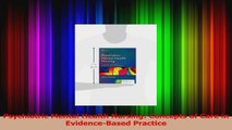 Psychiatric Mental Health Nursing Concepts of Care in EvidenceBased Practice Read Online