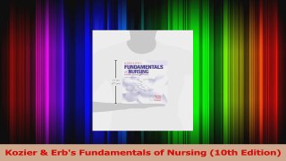 Kozier  Erbs Fundamentals of Nursing 10th Edition PDF