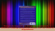 Read  Mergers  Acquisitions Integration Handbook  Website Helping Companies Realize The Full EBooks Online