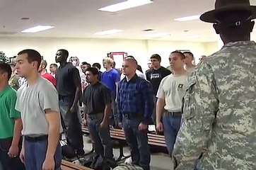 US Army Basic Training - First Day