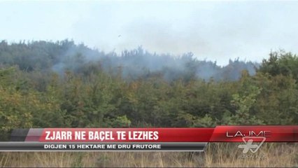 Zjarr në Baçel të Lezhës - News, Lajme - Vizion Plus