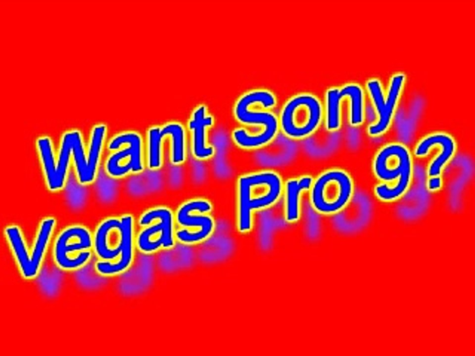 Templates for Sony Vegas Pro 9,10,11&12 / Free Template Editable