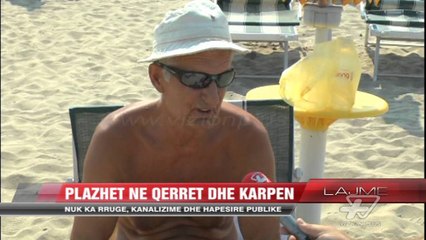 Plazhet në Qerret dhe Karpen - News, Lajme - Vizion Plus