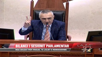 Bilanci i sesionit parlamentar - News, Lajme - Vizion Plus