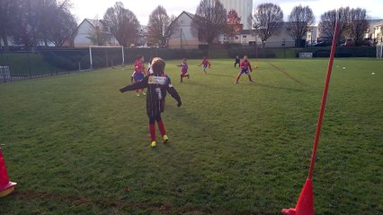 Plateau U09 AS Madrillet Château Blanc samedi 28 novembre 015 video 2
