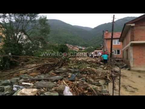 Përmbytjet në Tetovë (PA KOMENT) - Top Channel Albania - News - Lajme