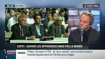 Le parti pris d'Hervé Gattegno: Pourquoi la COP21 ne sauvera-t-elle pas le monde mais uniquement les apparences ? - 30/11