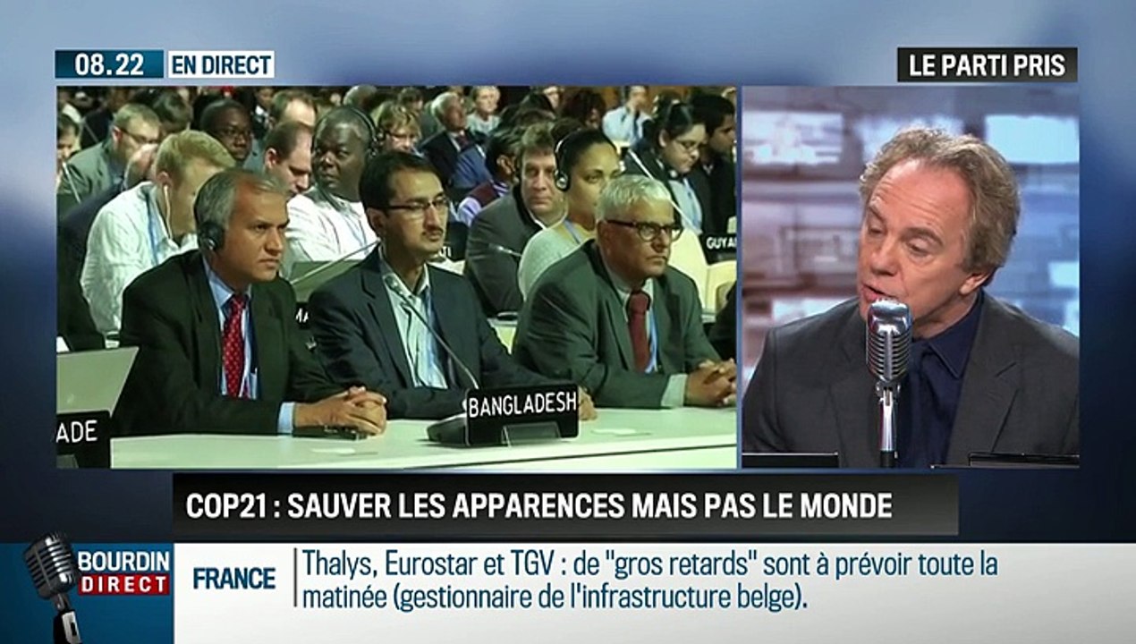 Le parti pris d'Hervé Gattegno: Pourquoi la COP21 ne sauvera-t-elle pas le monde mais uniquement les apparences ? - 30/11