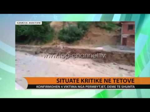 Tetovë, rritet bilanci i viktimave nga përmbytjet - Top Channel Albania - News - Lajme