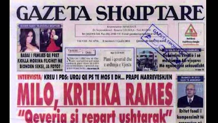 MILO SERISH I ZHGENJYER NGA RAMA