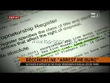 Becchetti, Apeli lë në fuqi masën “arrest me burg” -Top Channel Albania - News - Lajme