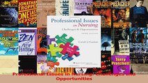 Professional Issues in Nursing Challenges and Opportunities Download