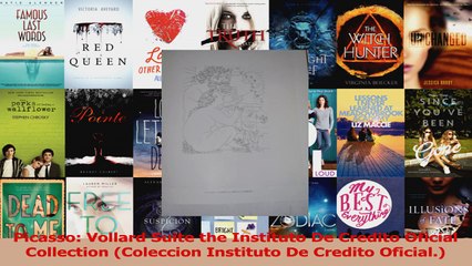Read  Picasso Vollard Suite the Instituto De Credito Oficial Collection Coleccion Instituto De Ebook Free