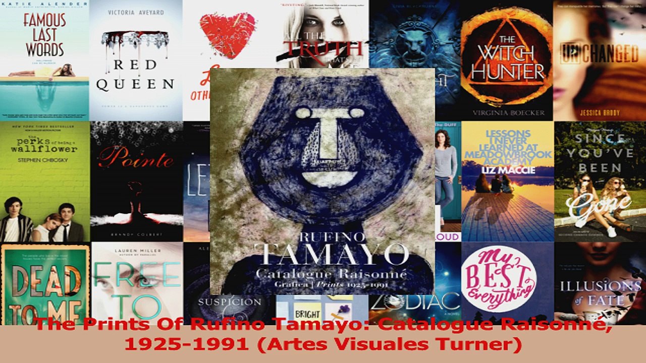 Download  The Prints Of Rufino Tamayo Catalogue Raisonné 19251991 Artes Visuales Turner PDF Online
