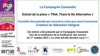 Compagnie Cassandre : extrait de la pièce TINA