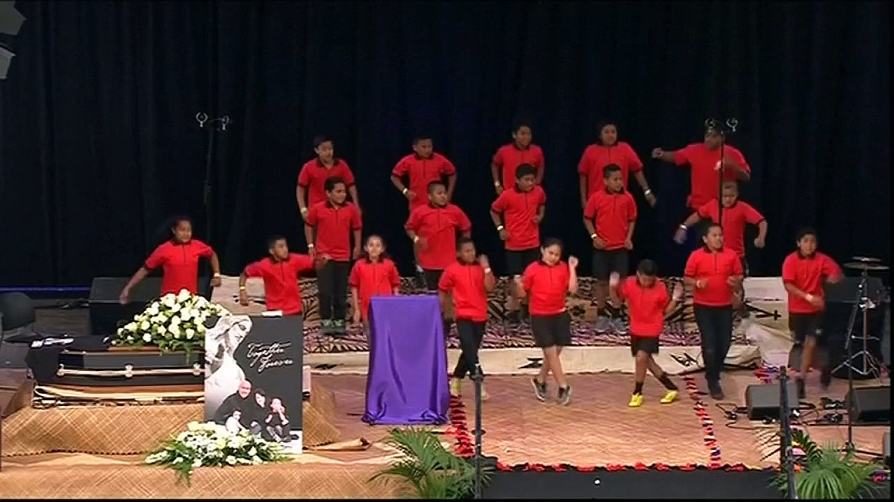 Emotional memorial service for rugby ace Jonah Lomu