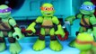 Teenage Mutant Ninja Turtles Turtle Robots and splinter fight Shredder foot clan Cyclops I